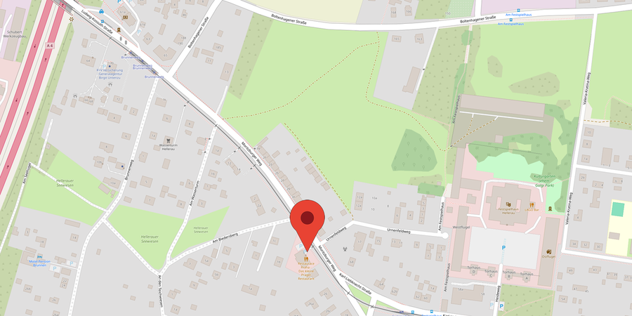 Karte Hotel Fliegerhorst Dresden  © Openstreetmap