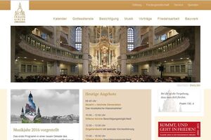 Besichtigung der Frauenkirche Dresden